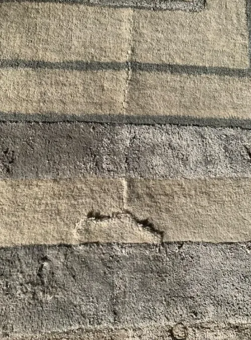 RG 7880B - Rug - Extra Large - Grey/Silver Retro (Ripped Rug)