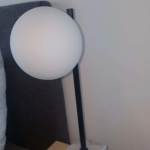 LP 3210 - Desk Lamp - Coterie round glass shade