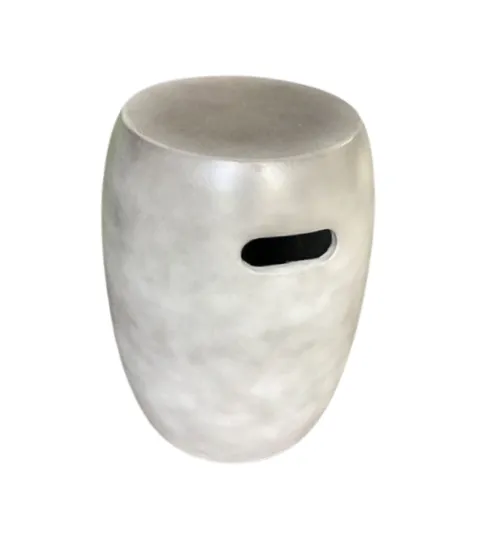 ST 7789 - Side Table - Grey Washed Stone