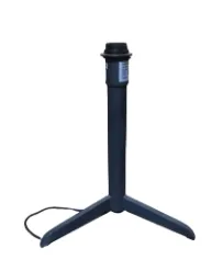 LP 0580 - Desk Lamp - Charcoal Stem Base on Star Legs