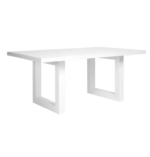 DT 0009 - Dining Table - Balmain White Ash Timber Rectangular