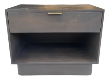 Savoy Bedside Table Rustic Brown - BST 0001