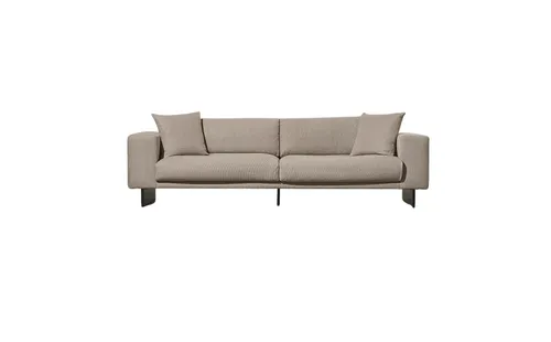 SF 4999 - Sofa - 3 Seater - Extra Large Cream Fabric Loft Lowline