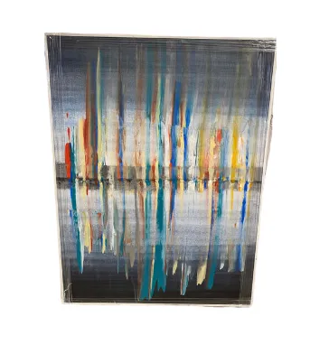 AW 9999 - Artwork - Large - Rainbow Surface Reflection Canvas Print