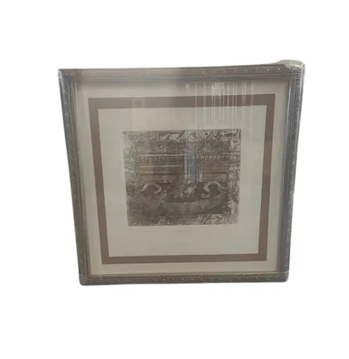 AW 1955 - Artwork - Medium - Persian Style Feature in Gold Frame