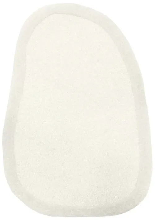 RG 0020 - Rug - Medium - Sculptural Rounded Design in Ivory