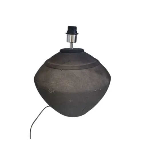 LP 5003 - Table Lamp - Charcoal Stone Look Bulb