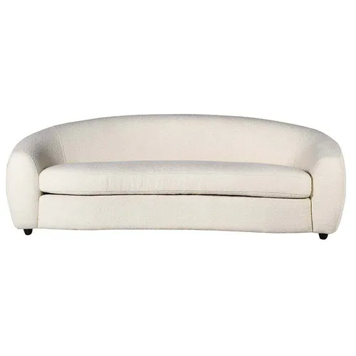 SF 9502 - Sofa - 3 Seater - Molly lambs wool kidney shape 