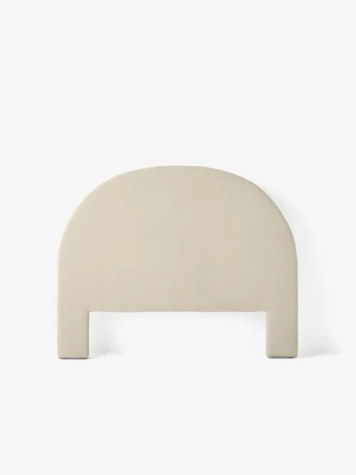 BH 0066 - Queen Bedhead - Grandview Biscuit Boucle Arch Shape