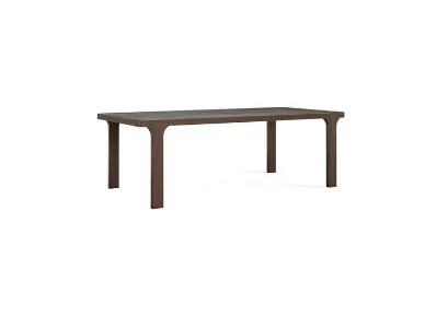 DT 0029 - Dining Table - Rustic Rich Oak Grain 8 Seater