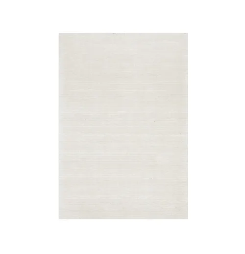 RG 8765 - Rug - Extra Large - Ivory Textured Cotton & Silky Rayon Loop Pile
