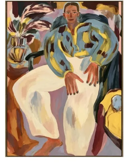 AW 0024 - Artwork - Large - Antonio Framed Canvas 