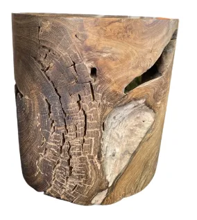 ST 0133 - Side Table - Dark Timber