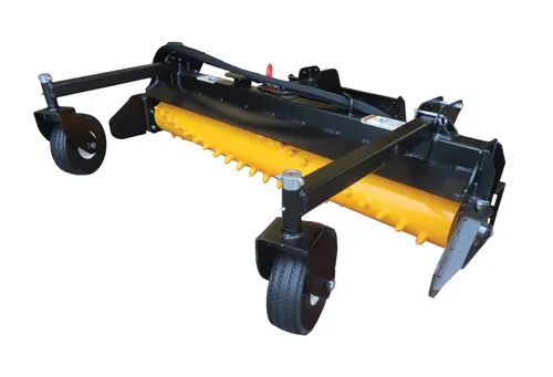 Mini Skid Harley Rake  Power Scape Mini 48