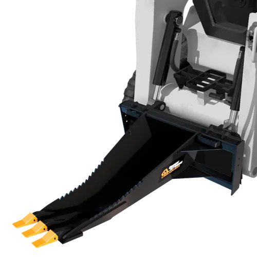 Mighty Dig Stump Bucket for Full Size Skid
