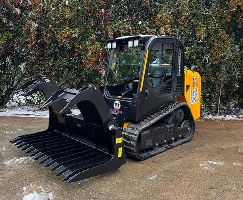 JCB 215T with Grapple