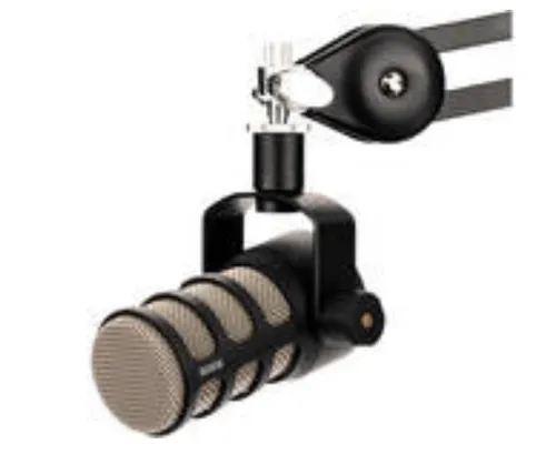 RODE PodMic Dynamic Podcasting Microphone (Black)