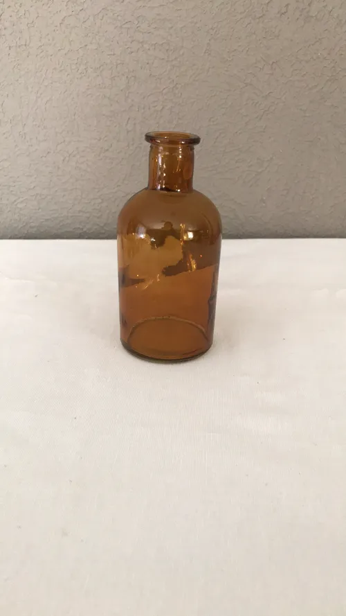 Small Amber Vase