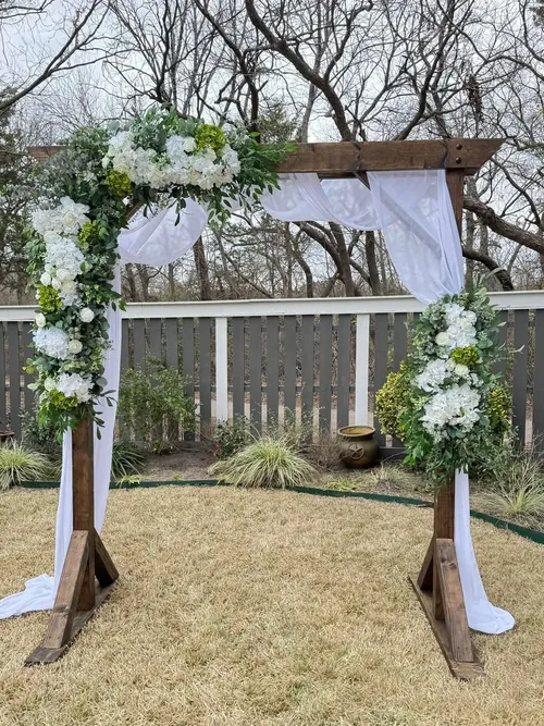 Wood you be mine arch