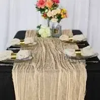 Premium Cheesecloth Table Runner