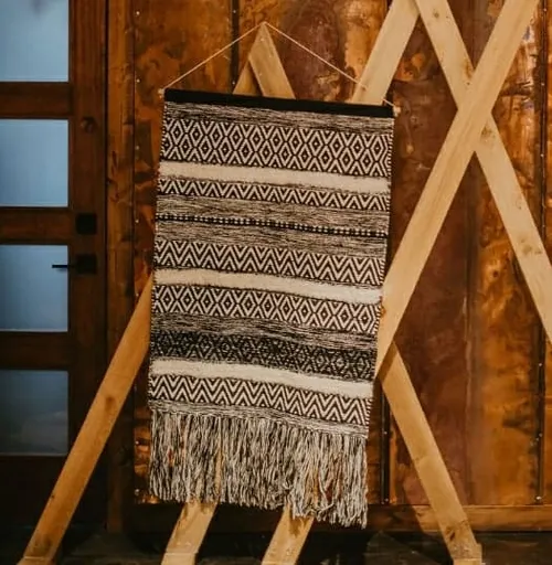 Black and White Wall Hanging