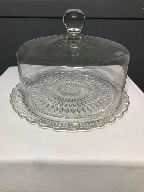 Glass Cake Dish