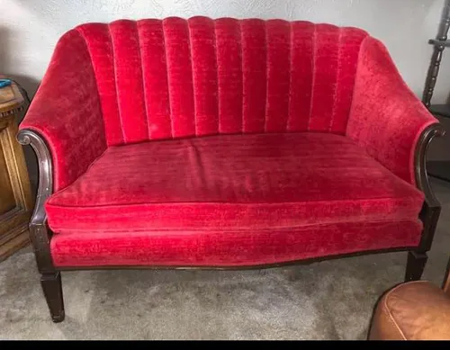 Red Settee