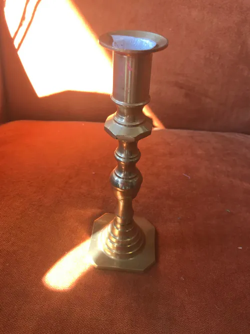  Short Brass Candlestick