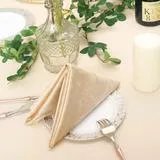 Champagne Velvet Napkin