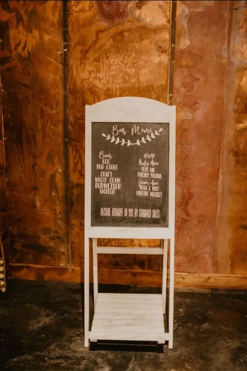 A-Frame Chalkboard with Stand