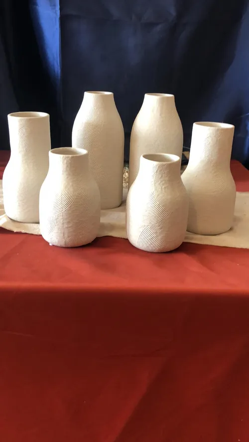 Clay Vase Set