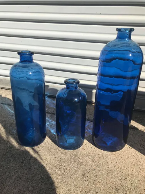 Blue Vase Set