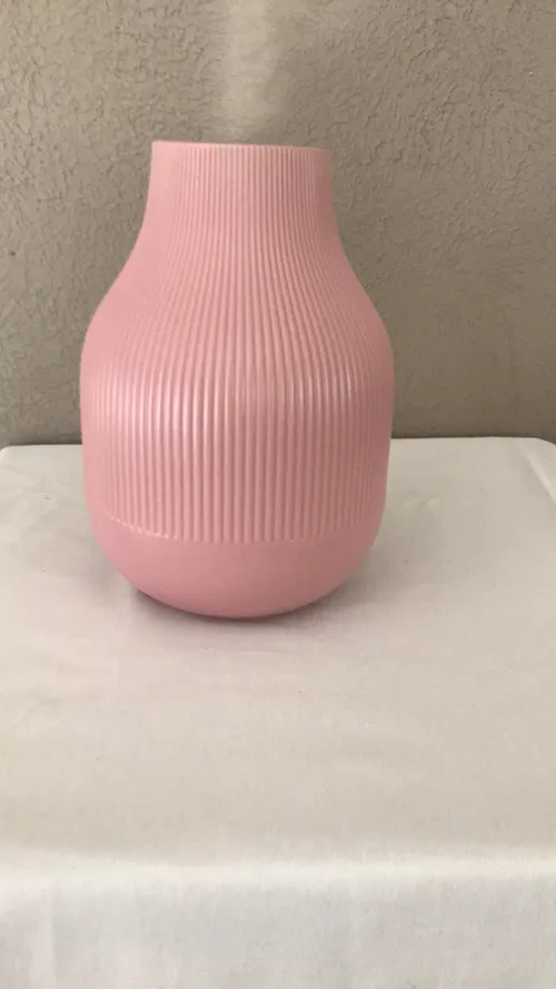 Pink Textured Vase