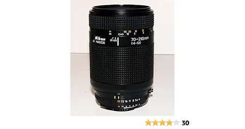 Nikon f4.0-5.6 70-210mm F-Mount Lens
