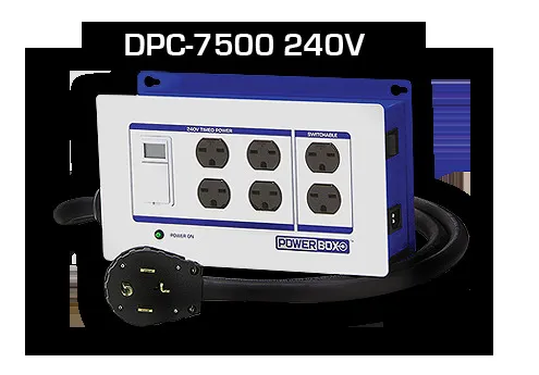 240v Stove Tie w/ 6x 120v Plugs