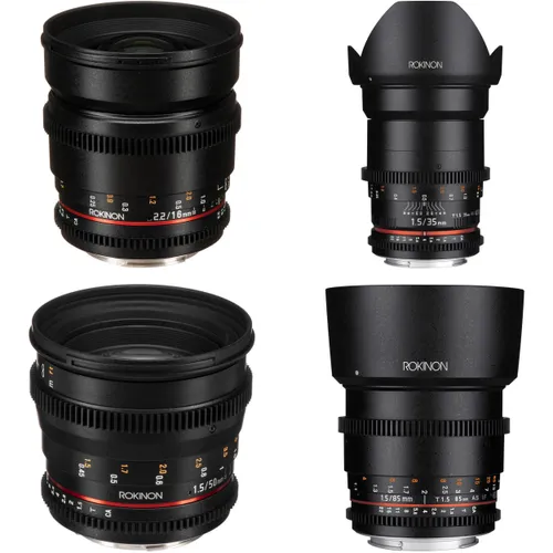 Rokinon EF-Mount Lens Kit