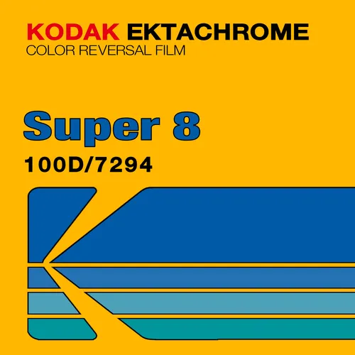  50' Kodak Ektachrome 100D - Super 8 Film