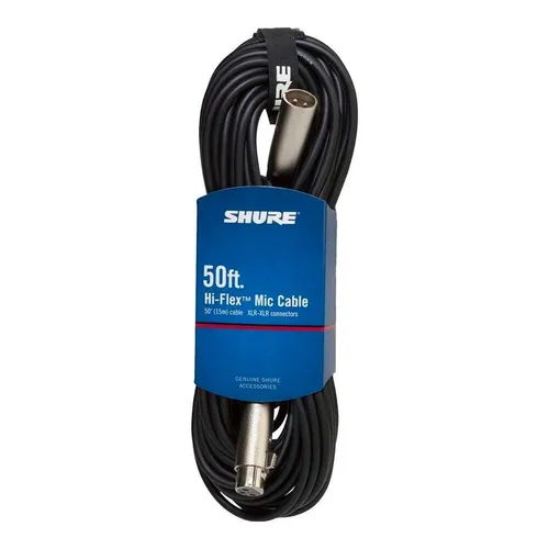 Cabo XLR Shure 15m