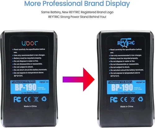 REYTRIC 190Wh V Mount