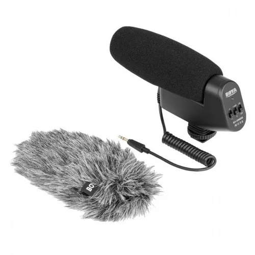 Microfone Boya Direcional Externo