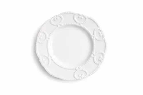 White Porcelain Salad Plate