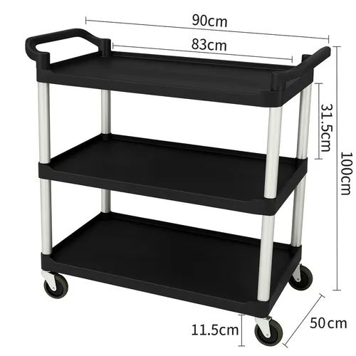 3-Tier Service Cart