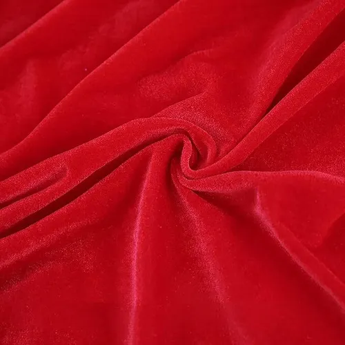 Red Velvet Drape