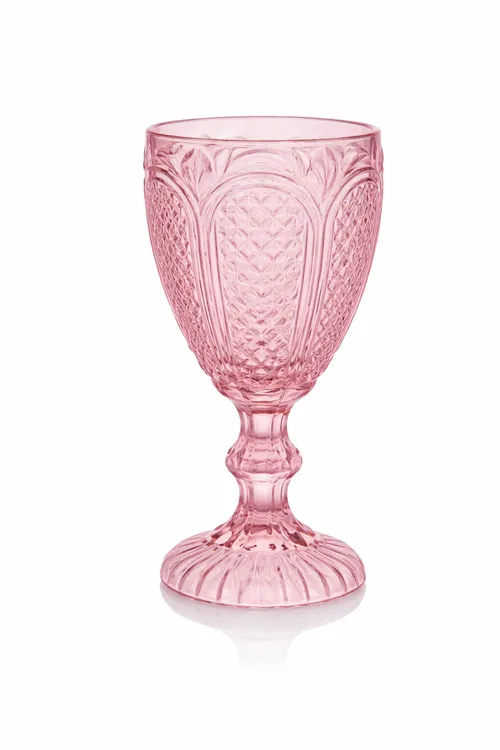 Pink Vintage Goblet