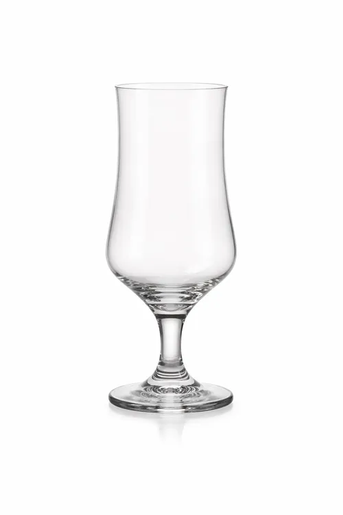 Clear Stemmed Drinking Glass