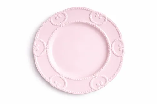 Pink Porcelain Salad Plate