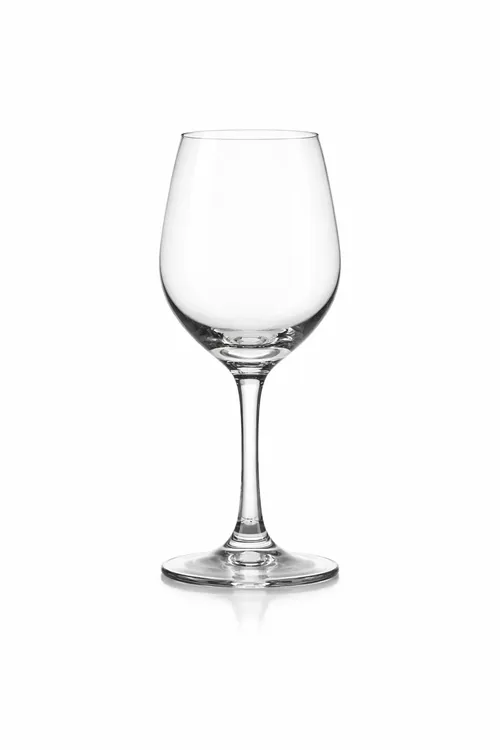 Classic clear wine glass