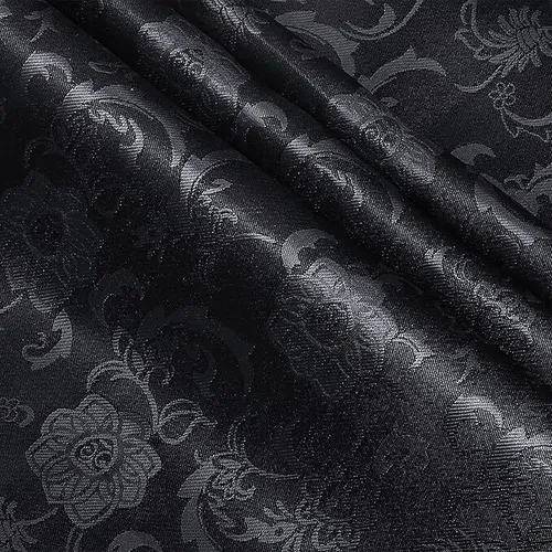 Jacquard Tablecloth – Rectangular Black
