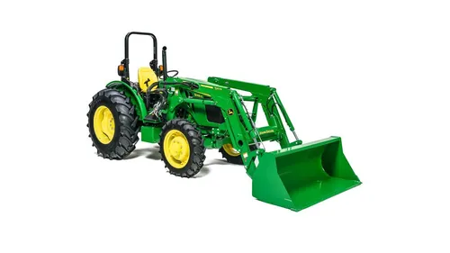 John Deere 5075 with loader