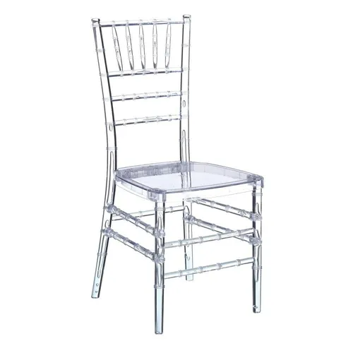 Silla Tiffany Transparente Baja